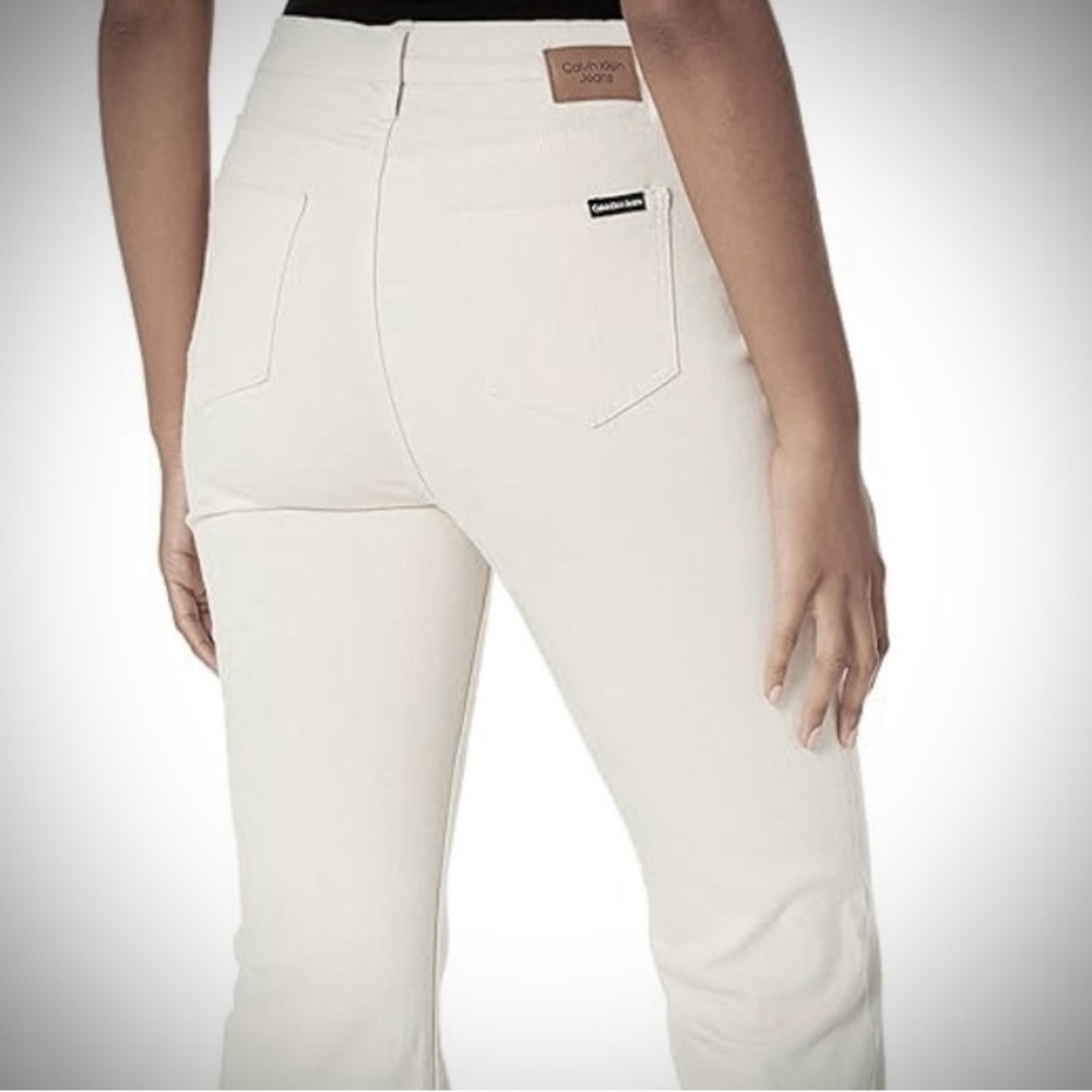 NWOT Calvin Klein Jeans High Rise White Denim